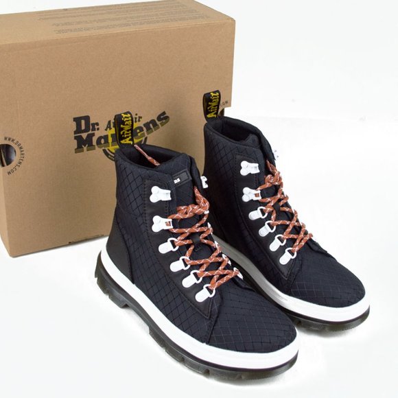 Dr. Martens Black Combs Ripstop Nylon Boots - Picture 4 of 13